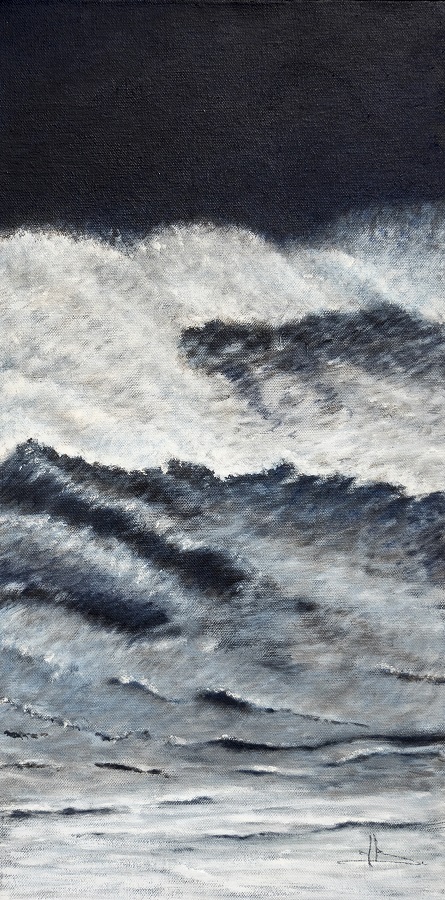 Tableau de Mme Janou: Vagues