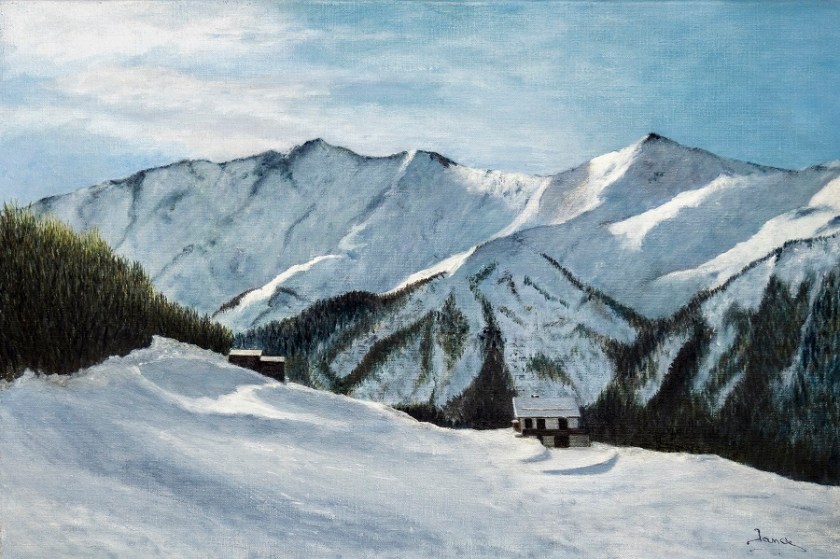 Tableau de Mme Janou: Peisey Vallandry