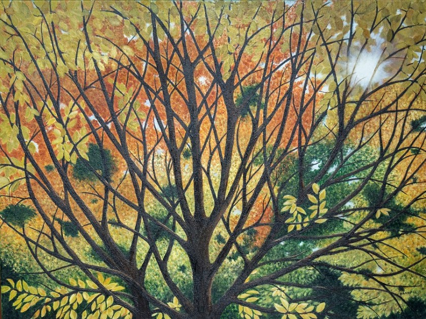 Tableau de Mme Janou, Meise Automne