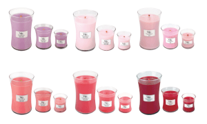 bougie en cire de soja avec mèche en bois